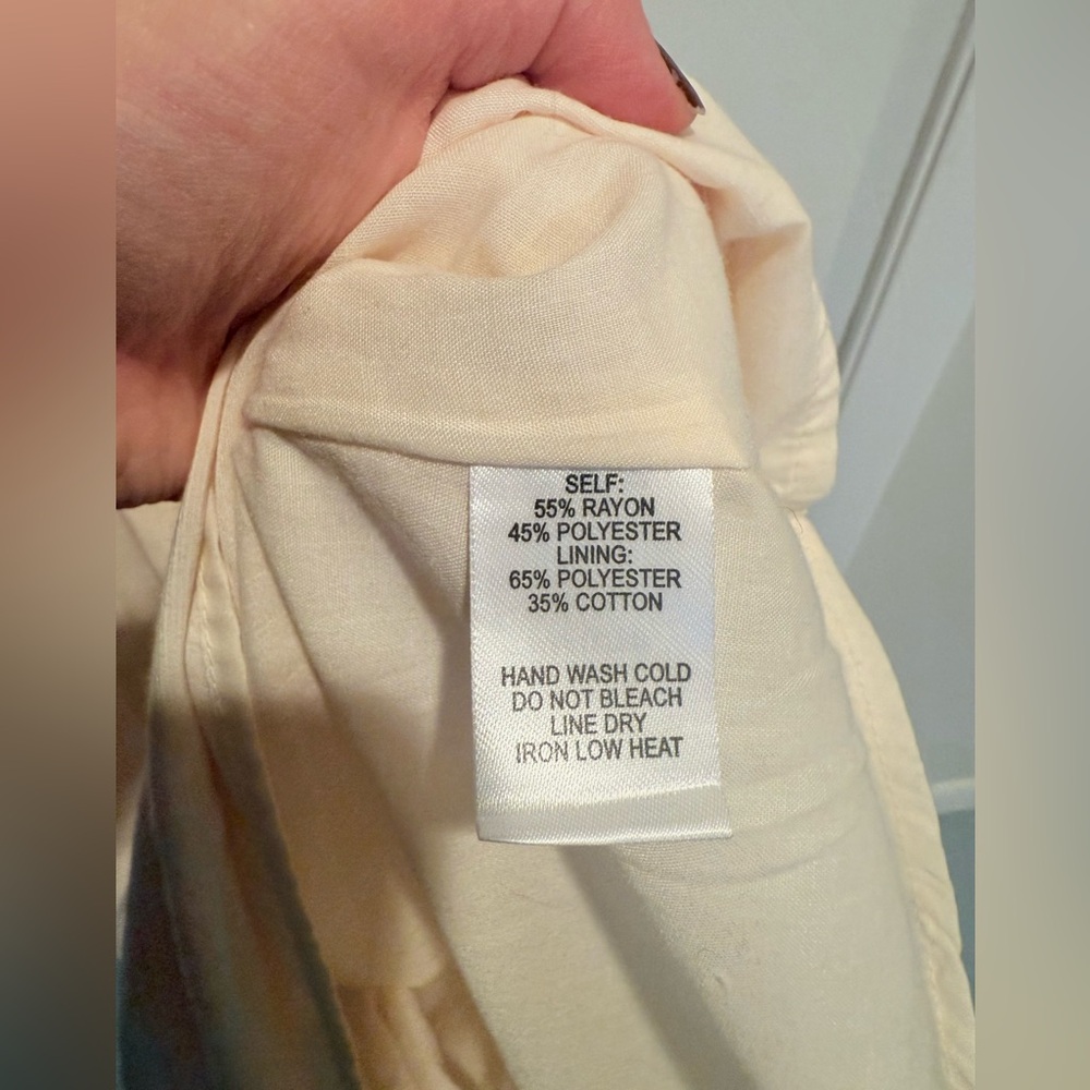 Lulu’s Nahanni Cream Smocked Midi Dress - Picture 6 of 6